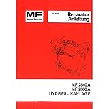 massey ferguson hydrauliköl nachfüllen  Massey Ferguson Hydraulik MF2640 A und MF2680 A - Traktor Werkstatthandbuch