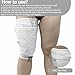 Urinary Leg Bag Holder Strap for Incontinence Patient - Thigh Foley Leg Bag Sleeve for Collection Drainage Stabilization Device (XL)