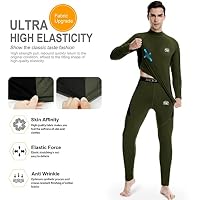 MEETWEE Thermounterwäsche Herren Atmungsaktiv Männer Thermo Funktionswäsche Winter Skiunterwäsche Unterwäsche Thermounterhemd Thermounterhose Base Layer Ski Winter Sport – Ansicht 4