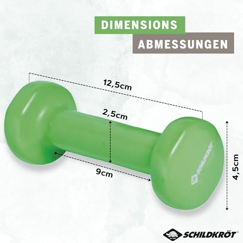 Schildkröt Vinyl Hanteln 0,5kg Set, 960204
