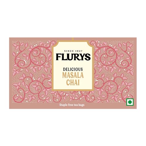 Ty-phoo Flurys Delicious Masala Tea Bags Enriched With Cardamom, Nutmeg, Clove & Cinnamon, 25 Tea Bags, 50 Grams - Image 3 thumbnail