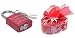 Produktbild Remmo&Love Liebes Schloss mit Gravur, rot
