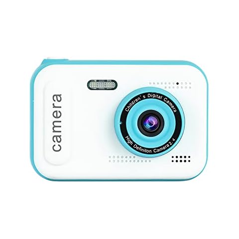 Namolit 1080P Mini Kids Digital Camera Digital Video Camera for Kids Dual Lens 2.4 Inch IPS Screen Built-in Battery Cute Photo Frames Interesting Games with Neck Strap Birthday Cover