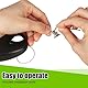 Vogelleine, Einziehbares Flugtrainingsseil für Papageien, Bissfestes Papageien-Trainingsseil für Sittiche, Nymphensittiche, Unzertrennliche, Finken