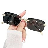 IMSZZ Stylish Boys & Girls Spectacle Shield Sunglasses | UV protection & Lightweight | Metal Full-frame Sunglasses (Golden)