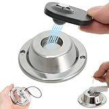 Stronger Magnetic Tag Remover,Security Tags Remover for Supermarket Mall,Multifunctional Magnetic Tag Removing Tool for Clothing & Quilt Fasteners,Easy Unlocker for Loss Prevention Pins (Ordinary)
