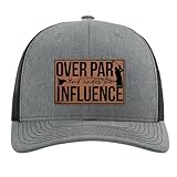 Yippee Daisy Over Par and Under The Influence Hat - Funny Golf Hats for Men, Birthday - Golfer Gifts for Men - Golf Stocking Stuffers for Husband Dad Him Her