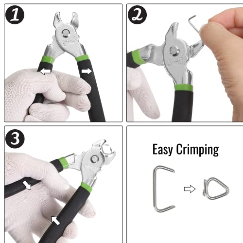 Mr. Pen RJ160 Hog Ring Pliers Kit thumb #4