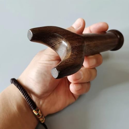 Martillo de masaje de madera para quiropráctica miniatura 5