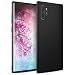 Verco Kompatibel mit Samsung Galaxy Note 10 Plus Hülle, Matte Rückschale Schutzhülle für Samsung Note 10+ Case Silikon Handyhülle - Schwarz
