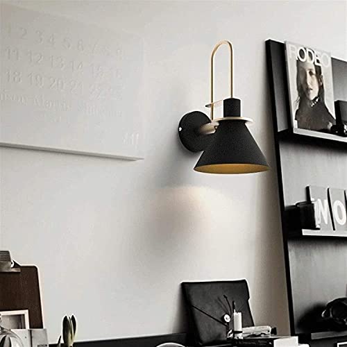 Aplique de pared E27 PostSimple con un cabezal de herrería para espejo interior 3