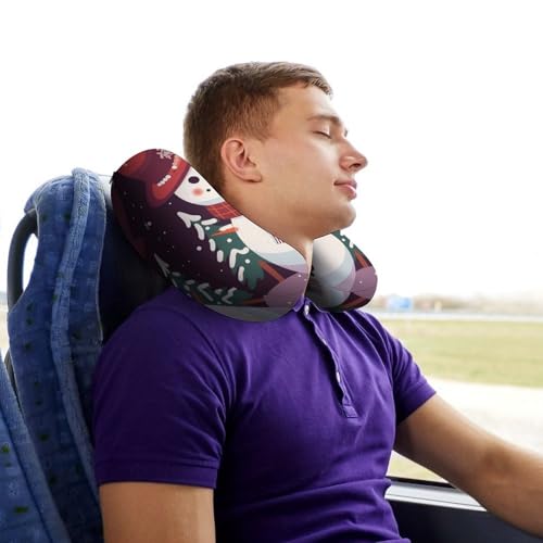Almohada de viaje espuma viscoelástica 30 cm tamaño único miniatura 7