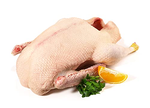 Landmetzger Schiessl's » Frische Weihnachtsgans « ca. 5300g | Aus Freilandhaltung | Natürliches Futter aus regionalem Anbau | Küchenfertig | Schlachtfrisch