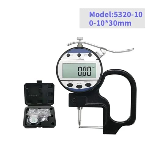Micrómetro digital 0-10mm 0.01mm Medidor de grosor miniatura 2