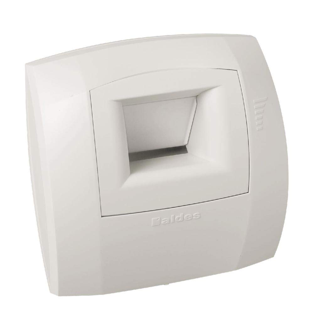 bouche de ventilation - b21 curve s - 5 / 45 m3/h - diamètre 80 mm - aldes 11015024