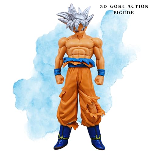Image of Mallexo DBZ Action Figures Set 1PCs Dragn Bal Z Toys for Kids Animee Toy Set of Size18CM for Car Dashboard, Decoration, Cake, Office Desk & Study Table Multicolor (S3)