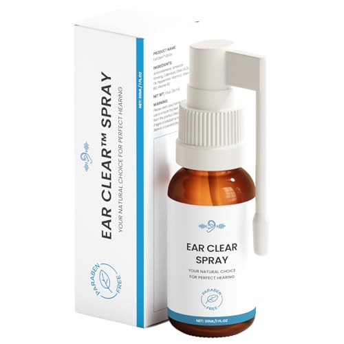 Ear Clear Spray for People Daily Ear Care Spray for Comfort & Freshness Lightweight Mist Convenient On-the-Go Use
