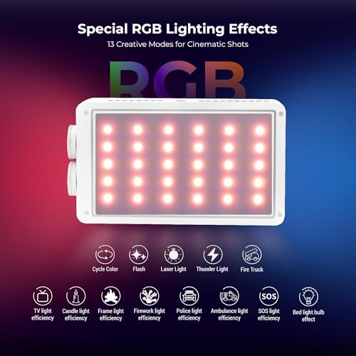 Image of Digitek LED Video Light Studio, for YouTube Video, Product Photography, Makeup Shoot and More (LED-D40W RGB)