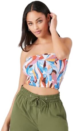 forever 21 smocked top