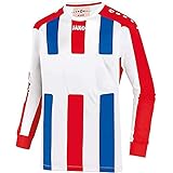 Jako Children's Football Jersey LA Milan, Children's, 4343, Weiß/Rot/Royal, 128