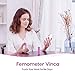 Basal Thermometer for Ovulation, Smart Quiet BBT Thermometer with Bluetooth for Nature Family Planning, Fertility Monitor and Period Tracker with Femometer APP (iOS & Android) from Femometer Vinca