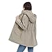 Michael Kors Women's Hooded Anorak Rain Coat and Windreaker, Sage, Medium