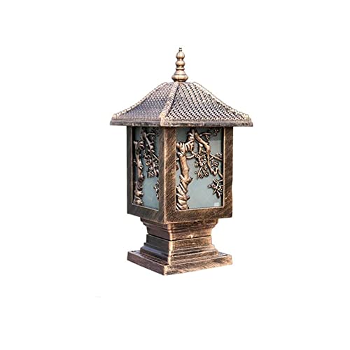 Lanterne en verre Victoria antirouille YangRy pour éliminer les zones sombres du jardin