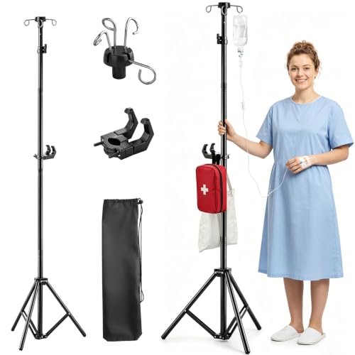 TRESSON Foldable IV Pole