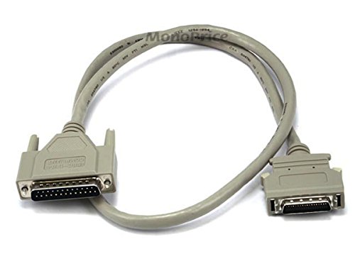 Monoprice 102068 3-Feet Db-25 (Ieee-1284) Male To Mini/Micro Centronic 36 (Hpcn36) Male Cable [Ie] (102068) #TOP5
