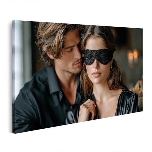 Impression sur toile couple sensuel islandburner déco chambre G1