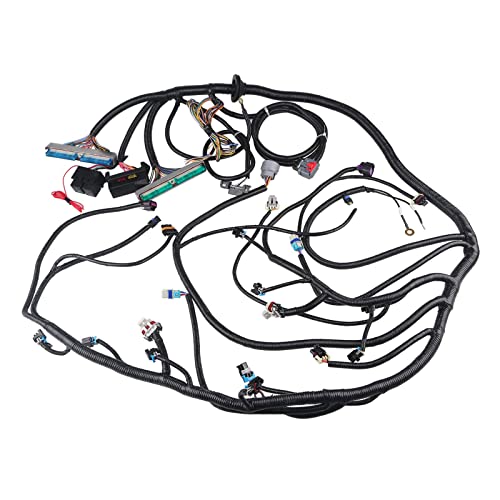 WMPHE Engine Wiring Harness Professional Standalone Wiring Harness with 4L60E Transmission Drive By Wire, with Wiring Guide Manual, Compatible with DBW LS3 Engines 4.8 5.3 6.0 2003 2004 2005 2006 2007 by WMPHE - Used condition - US$146.28