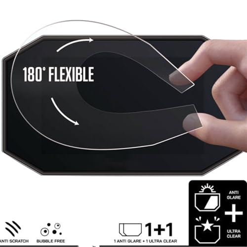 Ecran tableau bord NT1100 raye ? Solution film protection anti-scratch moto