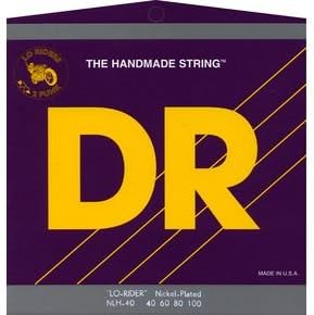 DR Strings NLH-40 Nickel Lo-Riders Bass Lite 40-100