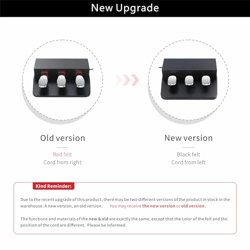 Zreephy 3-Pedal For Digital Keyboards Pianos,Three Foot Pedal Unit Compatible With Yamaha P223, P145 Electric Digital Pianos by Zreephy - Image 2