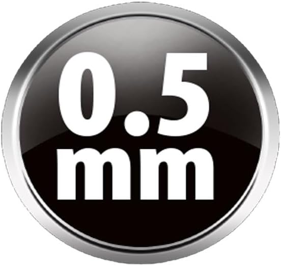 Miniatura 7 de Pentel Portaminas Fiesta, 164 pulgadas, grado HB, 1 paquete de 12 lápices, AX105-DO