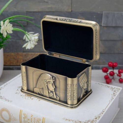 Boîte à bijoux pharaon déco vintage pour coiffeuse chic