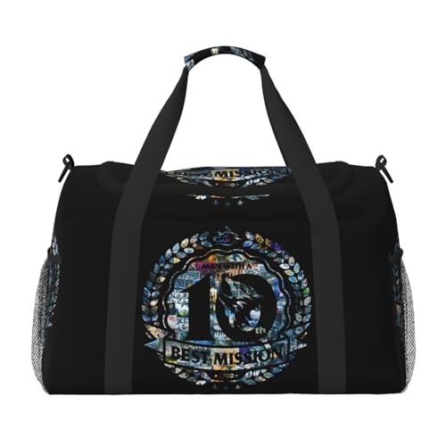 ボストンバッグ 旅行バッグ マンウィズアミッション 狼 大容量 軽量 キャリーオンバッグ 旅行カバン メンズ レディース スポーツバッグ 3way 靴収納 一泊二日 2泊 旅行/修学旅行/出張/アウトドア