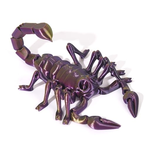 3D�v�����g �O�b�Y 3D�v�����g �A�j�}�� �T�\�� ���� �X�g���X���� �z�[�� �I�t�B�X �f�X�N �f�R���[�V���� �G�O�[�N�e�B�u �f�X�N �g�C-Purple Gold Black||15cm/5.9in [���s�A���i]