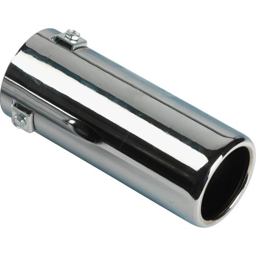Embout d'échappement Auto-Style acier chromé 70mm pour masquer un pot rouillé de 35 à 57mm