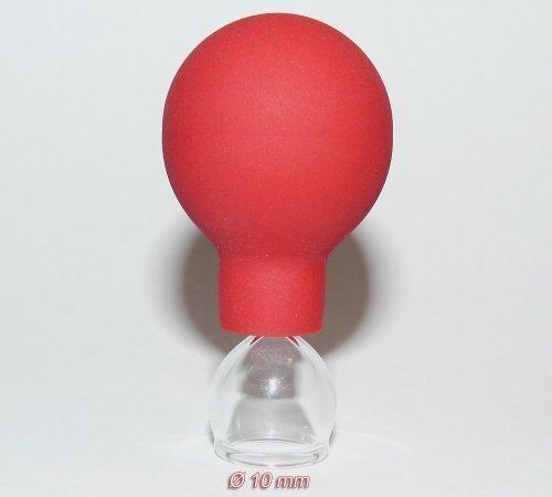Ventosa 10mm con Bola Zum Ventosas sin Fuego Gesichtsmassage Medicamentos Naturales