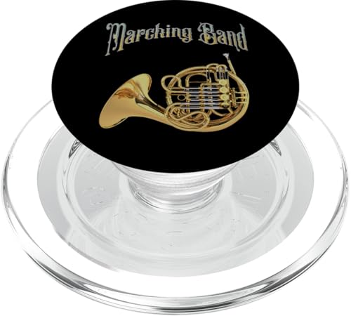 Inspiring School Marching Band Músicos de trompa francesa PopSockets PopGrip para MagSafe