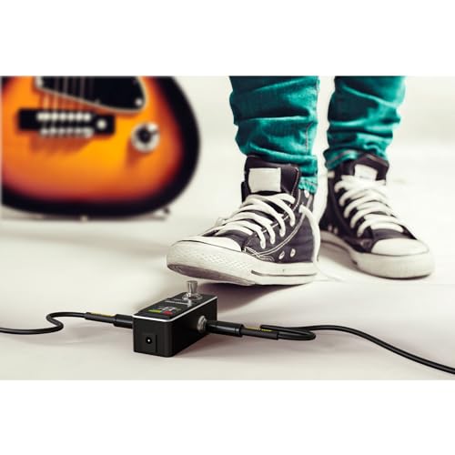 Pédale d'accordeur de guitare chromatique rigoureuse MONKEY LOOP ML-TU1