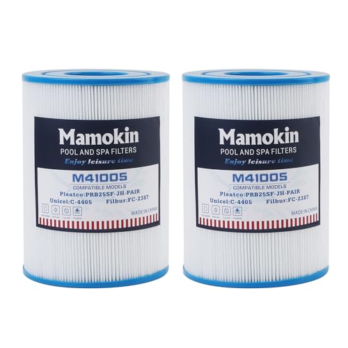 Mamokin Spa Filter C-4405 Replaces Unicel C-4405, Filbur FC-2387, PRB25SF-PAIR, Marquis 20342, R172464, APCC7062, CMP 25392-000-100, 17-2464, 817-5010, Rainbow DSF 50 Hot Tub Filter- 2 Pack