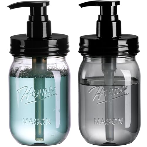 Plastic Mason Jar Soap Dispenser