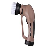 Electric Shoe Polisher Portable Power Handheld Shoe Shine Kit with Rechargeable Battery for Leather Bag, Shoes,Sofa and More - Brown …