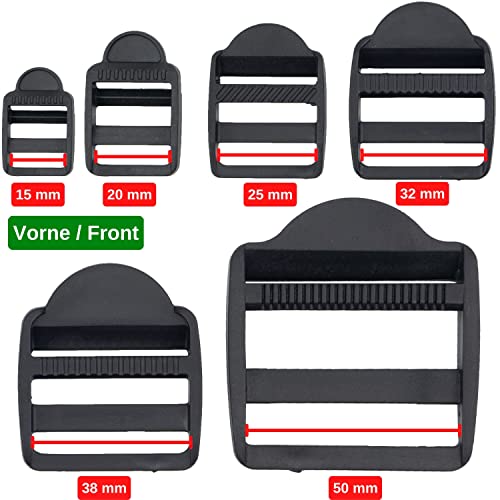 Fibbia in Plastica Rigida per Cinghie Zaini e