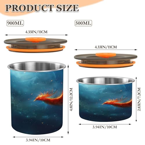 Envase hermético de acero inoxidable para café 30oz rojo miniatura 2