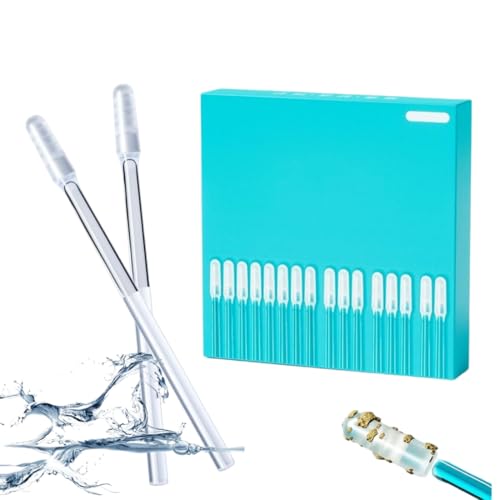 Aygrxgzu Sticky Ear Cleaners for Adults, 2026 Upgraded Sticky Ear Cleaning Stick, Gentle, Visible Ear Care, Reusable Soft, Portable Ear Pick for Kids and Adults with Dust Cover Packaging (1 Box)