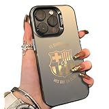 バルセロナ スマホケース iPhoneケース 多機種対応 サッカーファン グッズ Iphone16携帯ケース アクリル 携帯カバー 耐衝撃 摩損防止 全面保護 人気 周辺 日常 プレゼント (iPhone17) [並行輸入品]