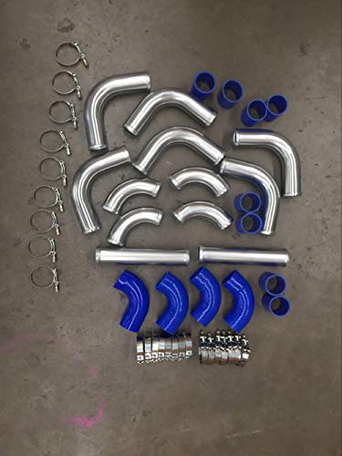 Abrazadera en T de 64 mm de aluminio resistente para mangueras 5
